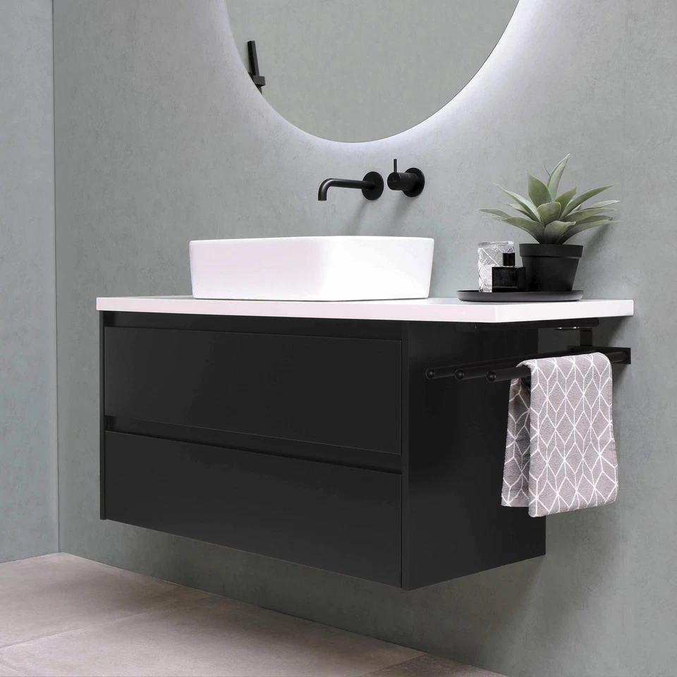 Handtuchhalter TED Handtuchstange ausziehbar Handtuchauszug Wandhalter SOTECH - Bild 2 von 3