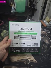 GlocalMe UniCord 65W USB-C Charging Cable w/ Built-In 4G WiFi Hotspot Global