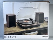 victrola montauk bluetooth turntable vinyl record player system