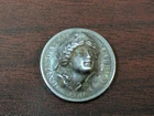 Amazing Sculpted Modified 1908 Barber Dime Art Piece