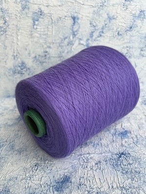 Cashmere 100% yarn on cone Color Hyacinth Botto Giuseppe NM 2/28 , per 100g