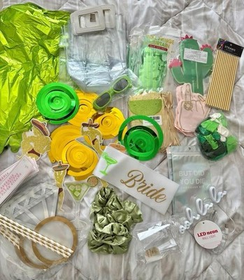 Margarita Theme Bachelorette Party Kit Decorations Balloons Gift Bags Sash
