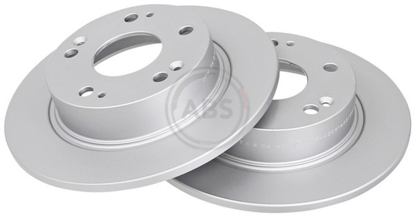 2X Bremsscheibe A.B.S. 17465 FüR Honda CL Accord CN 7 CL7 Ctdi CN1 CL9-image