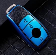 Mercedes Benz Autoschl&uuml;ssel Leder Silikon Schutzh&uuml;lle  A B C E S G GLA GLB ...