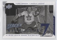 2008-09 Upper Deck MVP Magnificent 7s Turk Broda #M7-TB HOF 2l0