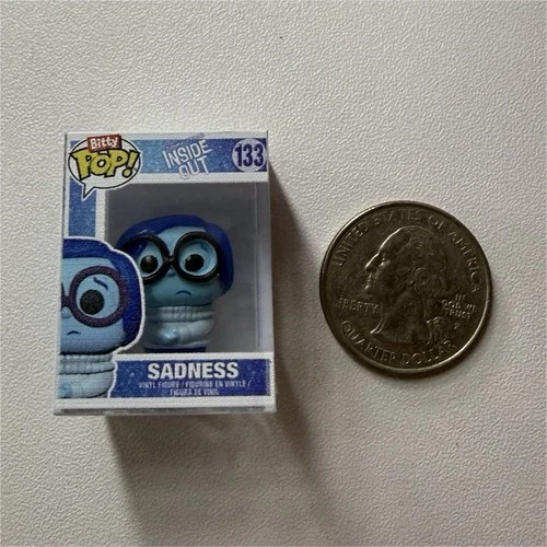 Funko Bitty Pop! Sadness Inside Out Mini Vinyl Figurine #133 Pixar Animation