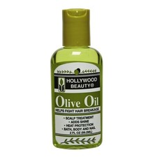 Hollywood Beauty Olive Oil Helps Fight Hair Breakage  Scalp Treatment 2 Ounce