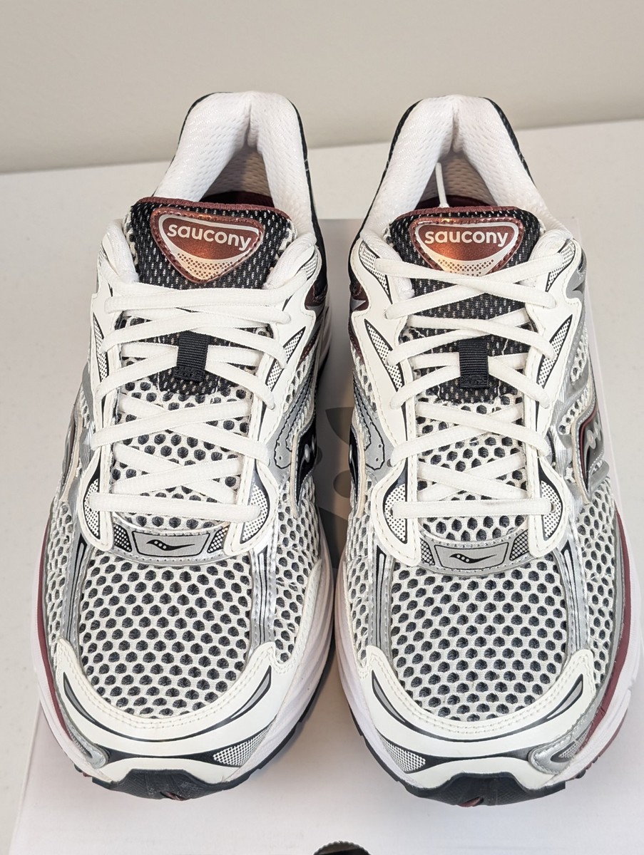 Saucony ProGrid Omni 9 OG White Silver Red S70739-1 Mens  display picture 1