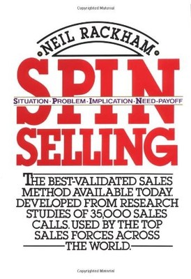 SPIN SELLING By Neil Rackham - Hardcover **BRAND NEW**