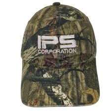 IPS Corporation Strapback Hat Multicolor One Size Embroidered Camo