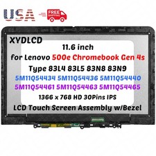 11.6in for Lenovo 500e Chromebook Gen 4s 5M11Q54438 LCD Touch Screen Assembly HD