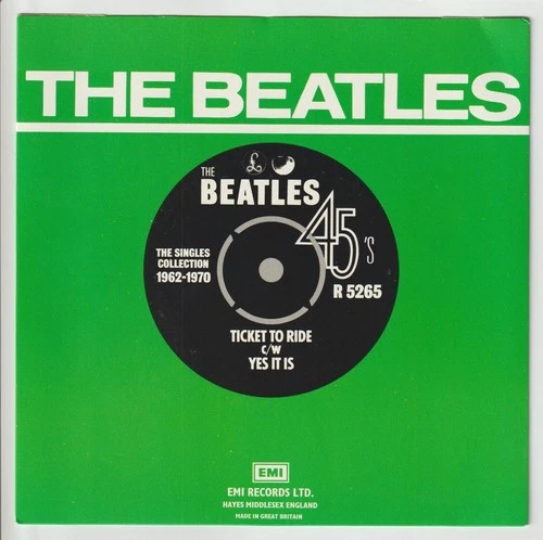 Beatles Collection 7" Single: Ticket To Ride / Yes It Is: R5265