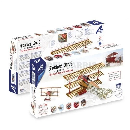 ARTESANIA LATINA 20350 1/16 Fighter Fokker Dr I - Immagine 4 di 4