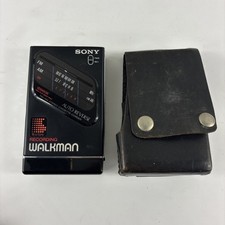 Sony Recording Walkman WM-F200II With Manual Headphones UNTESTED AS IS