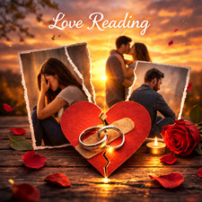 ❤  Love Reading | Kartenlegen als Voice Audio  | Zustellung per Email- WhatsApp