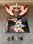 LEGO Star Wars: T-6 Jedi Shuttle (7931) used. All mini-figures included.