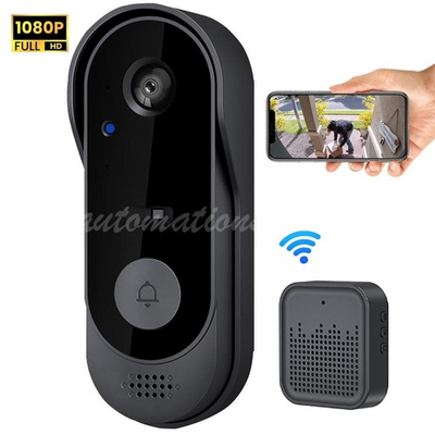 #ad Smart Wireless WiFi Doorbell Camera Phone Door Ring Video Intercom Security Bell $18.99
