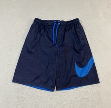 NIKE MEN'S BOARD SHORTS SWIM TRUNK MESH LINED BLUE NESS5317-489 SIZE M