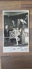 Original Vintage Signed Photograph Of Joe Saye And His Jazz Trio Band