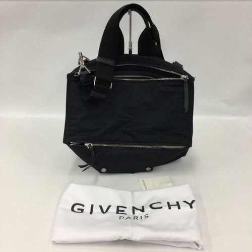 Excellent condition GIVENCHY PANDORA Nylon Messenger Bag, Square Shoulder Bag