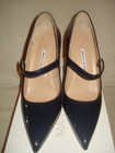 100% AUTHENTIC NEW WOMEN MANOLO BLAHNIK BLACK CAMPARI MARY JANE HEEL EU 40/US 10 — photo 7