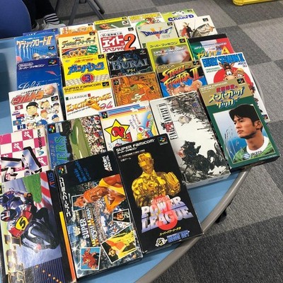 Nintendo Super Famicom 28 Game Collection From Japan All Regions Classic