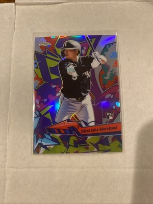 2026 Topps Chrome Munetaka Murakami Wild Style Rookie RC #WST-25 White Sox