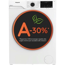 LAVATRICE 12KG CLASSE A MOTORE INVERTER VAPORE HOTPOINT HB123 CARE IT