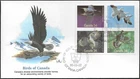 🍁Canada  #1098a Block   "Birds Of Canada"  Brand New  1986  Fleetwood Cover