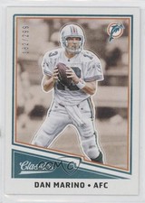 2017 Panini Classics Legends Red Back 182/299 Dan Marino #173 HOF 04br