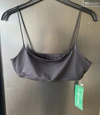 Shein EZwear Black Stretch Bra Top Size S New with Tags