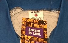 Maglia ⚽ MILAN calcio LOTTO shirt jersey camiseta maillot trikot Savicevic Boban