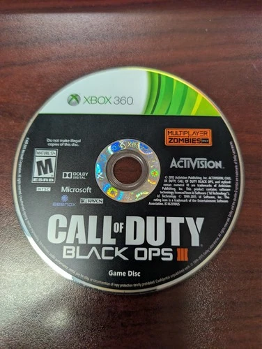 Call of Duty Black Ops 3 (Xbox 360) NO TRACKING - DISC ONLY 4601