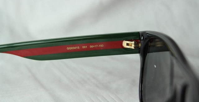 Gucci GG0341S 001 Men's Sunglasses for 