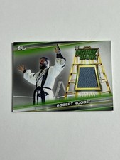 2019 Topps WWE Money in the Bank Mat Relics #MRBR Robert Roode /199 Card