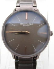 Women Kenneth Cole New York Quartz WR Analog 35mm Dial Causal Round Watch (G292)
