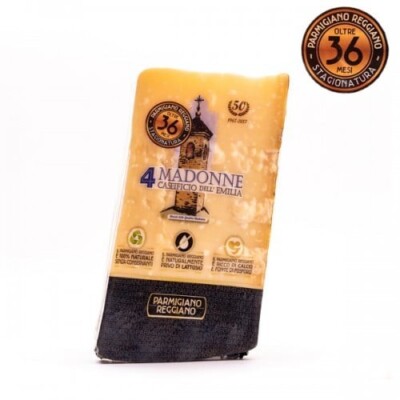4Madonne Parmigiano Reggiano DOP min. 36 Monate gereift, ca. 500 Gramm Parmesan
