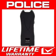 POLICE Stun Gun 398 650 BV BLACK Mini Rechargeable LED Flashlight