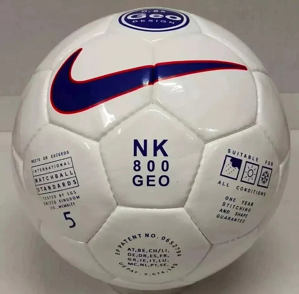Uefa champions league 1998/1999 Nike nk 800 geo match ball size | eBay