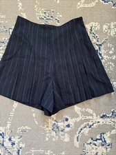 Vintage Cacharel Made In France Pleated Shorts Skort XL