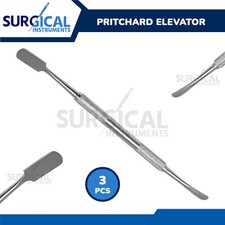 3 Pcs Prichard Elevator Dental Implant Placement & Bone Grafting German Grade