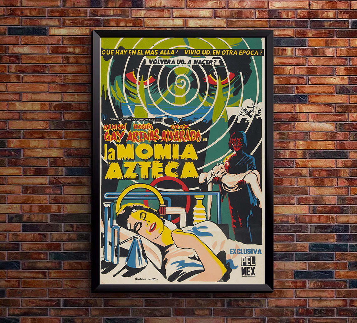 The Aztec Mummy - Mexican Horror Movie Poster | eBay