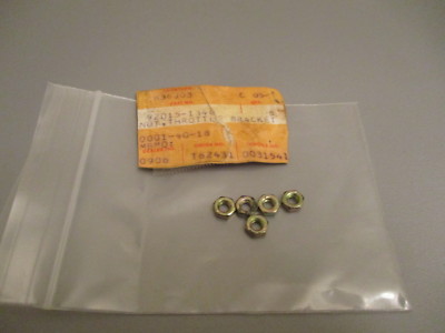 NOS Kawasaki OEM Throttle Bracket Nuts QTY5 83-88 ZN1300 85 ZX750