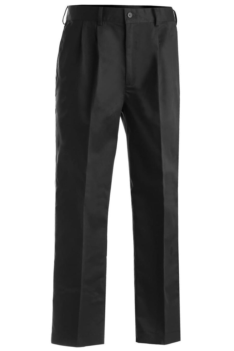 Edwards Men's Style #2630 Black 100% COTTON DRESS PANTS SIze: 38