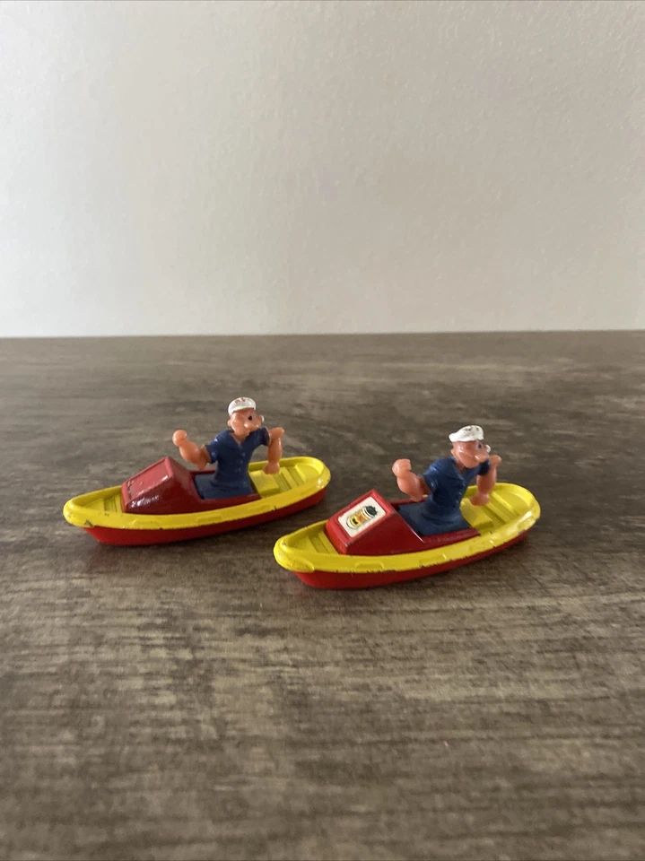 Popeye Corgi metal & plastic Boat Lot of 2 - Image 2 of 4