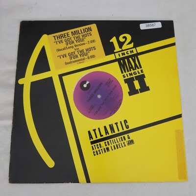 Three Million I'Ve Got The Hots For You PROMO SINGLE Vinyl Record Album