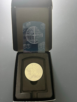 LEGO STAR WARS 40TH ANNIVERSARY DEATH STAR COLLECTIBLE COIN & DATA CARD 5007840