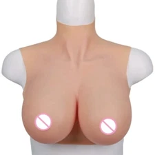 Thin Silicone Breast Forms  Huge Boobs Crossdresser  Drag Queen Cosplay Chest