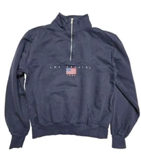 Jong Calt Brandy Melville Women's Navy SweatshirtOs