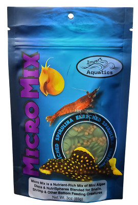 Micro Mix - Sinking Blended Diet for Snails, Shrimp & Bottom Feeding Fish